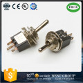 on-on Spdt 3p Sub-Miniature Toggle Switch, Mini Switch Small Toggle Switch, Rocker Switch